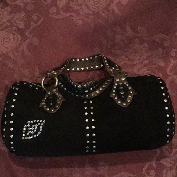 Betsey Johnson suede handbag - Picture 5 of 9